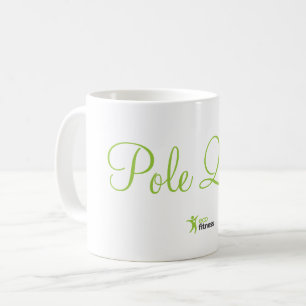 Taza De Café Mug clásico blanco de 11 oz   Eco Fitness Pole Que