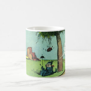 Taza De Café Mug clásico "Caer ladrillo"