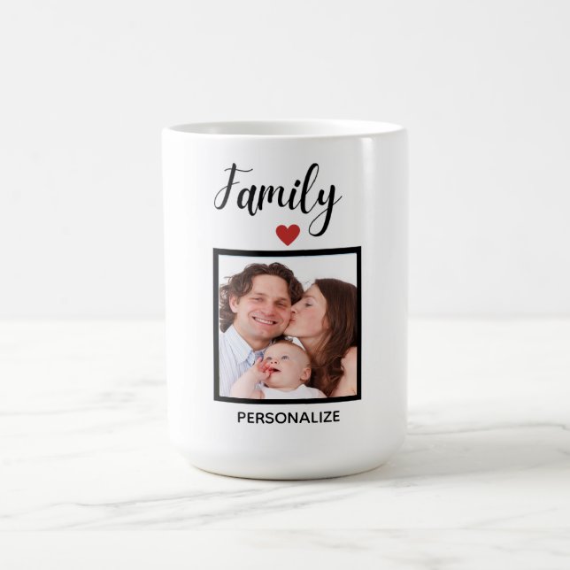 Taza De Café Mug clásico de familia personalizada (Centro)