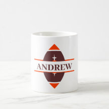 Mug. clásico de fútbol personalizado