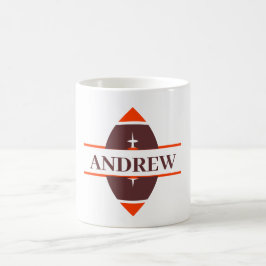 Taza De Café Mug. clásico de fútbol personalizado