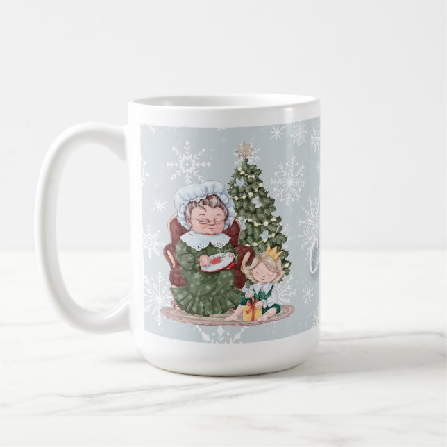 Taza De Café Mug clásico de la familia navidades (Izquierda)