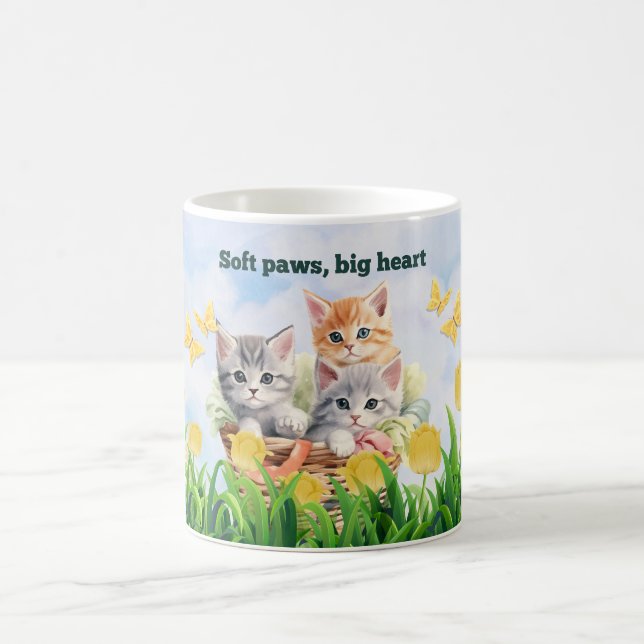 Taza De Café Mug clásico del tema de Kitten (Centro)