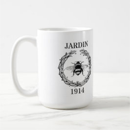 Taza De Café Mug clásico del "Viejo Mundo" europeo, Bee