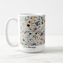 MUG CLÁSICO - EN LA CONFETTI BLANCA 