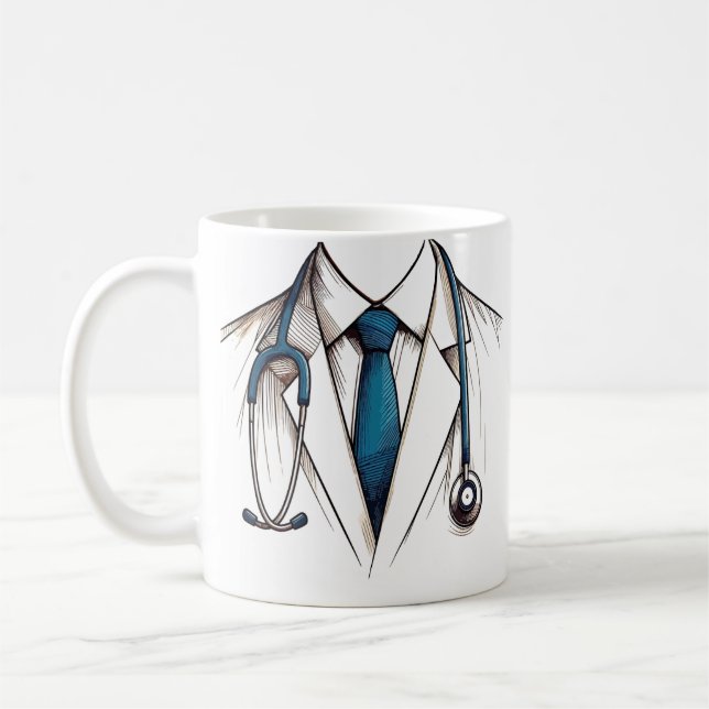 Taza De Café Mug - Classic Doctor's Touch (Izquierda)