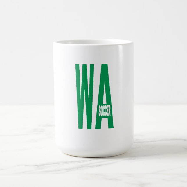 Taza De Café Mug classique blanche WASHINGTON SOCCER (Centro)