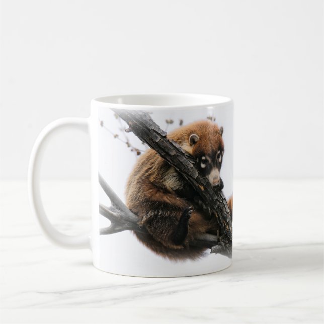 Taza De Café Mug: Coatimundi #5 (Clásico) (Izquierda)