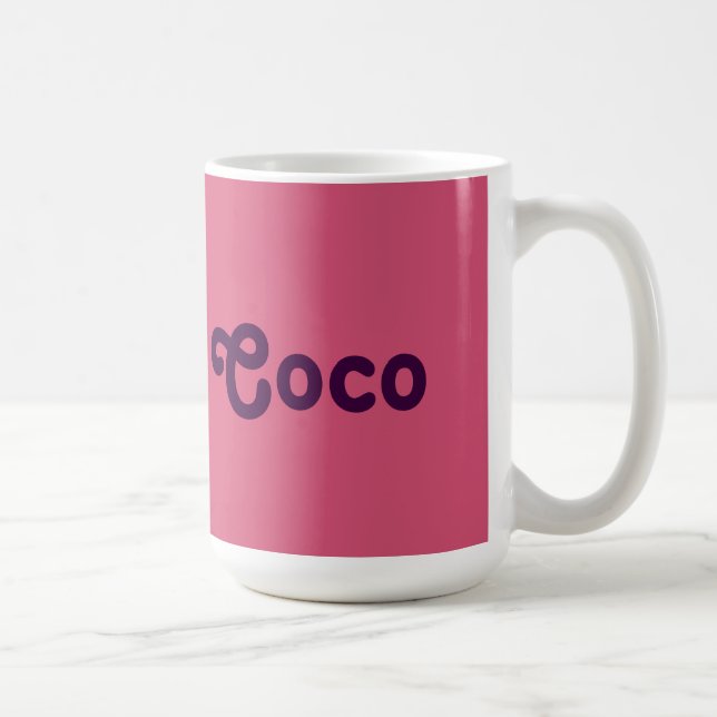 Taza De Café Mug Coco (Derecha)