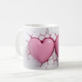 Taza De Café Mug Coeur Série 1
