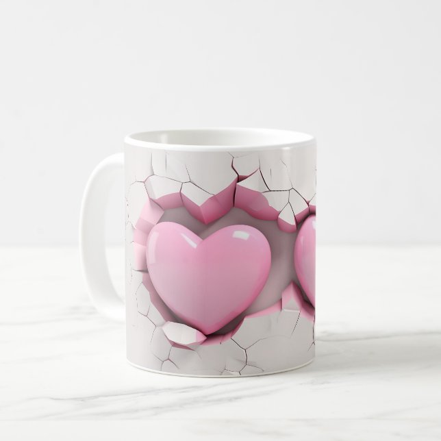 Taza De Café Mug Coeur Série 1-13 (Anverso izquierdo)