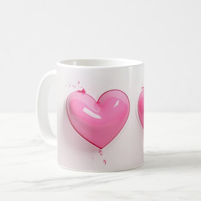 Taza De Café Mug Coeur Série 1-16 (Anverso izquierdo)