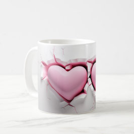 Taza De Café Mug Coeur Série 1-2