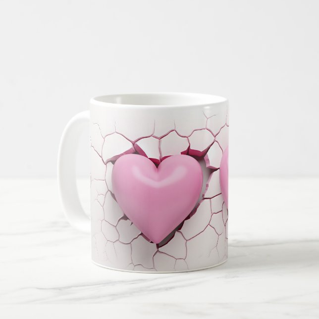 Taza De Café Mug Coeur Série 1-20 (Anverso izquierdo)