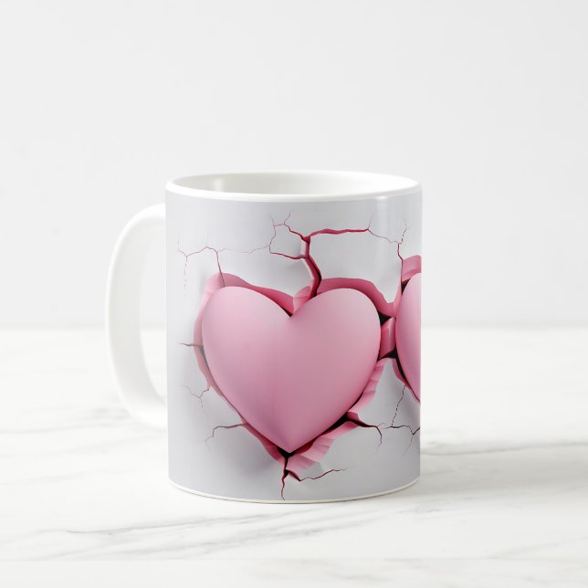 Taza De Café Mug Coeur Série 1-21 (Anverso izquierdo)