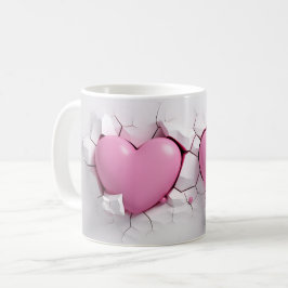 Taza De Café Mug Coeur Série 1-23