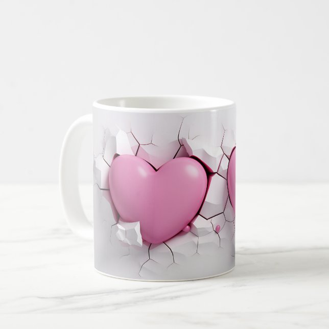 Taza De Café Mug Coeur Série 1-23 (Anverso izquierdo)