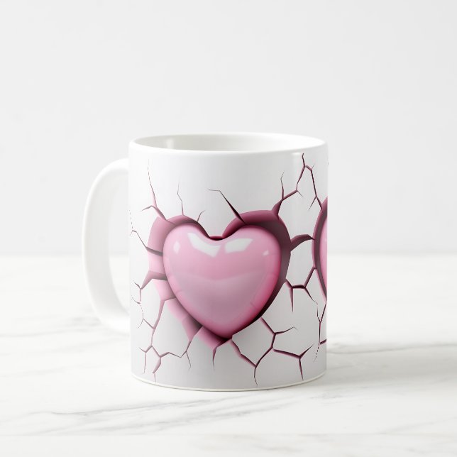 Taza De Café Mug Coeur Série 1-5 (Anverso izquierdo)