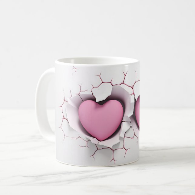 Taza De Café Mug Coeur Série 1-6 (Anverso izquierdo)