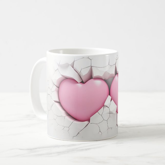 Taza De Café Mug Coeur Série 1-7 (Anverso izquierdo)