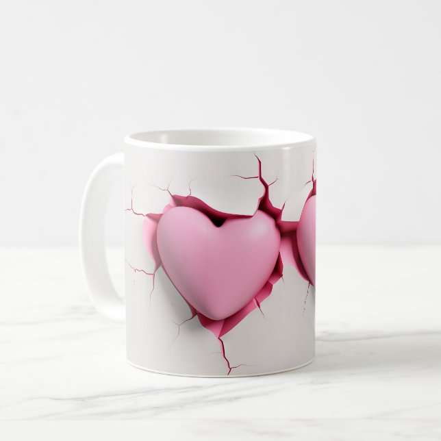 Taza De Café Mug Coeur Série 1-8 (Anverso izquierdo)