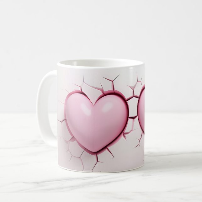 Taza De Café Mug Coeur Série 1-9 (Anverso izquierdo)