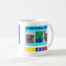 Taza De Café Mug Coffee mug Amo Venezuela, personalizable