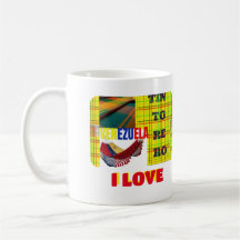 Mug Coffee mug Amo Venezuela, personalizable