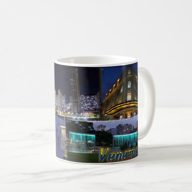 Taza De Café Mug Coffee mug Amo Venezuela, personalizable (Anverso derecho)