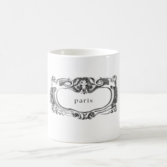 Taza De Café Mug coffee sample paris  (Centro)