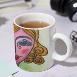 Taza De Café Mug (colorido Whimsical 02)