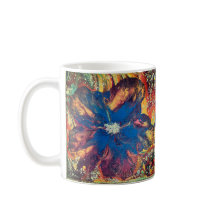 Mug con arte fluido