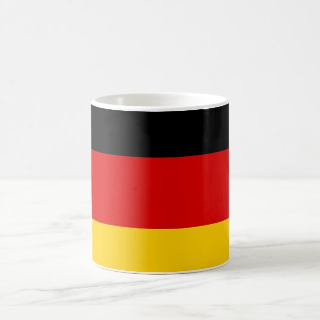 Taza De Café Mug con bandera de Alemania (Centro)