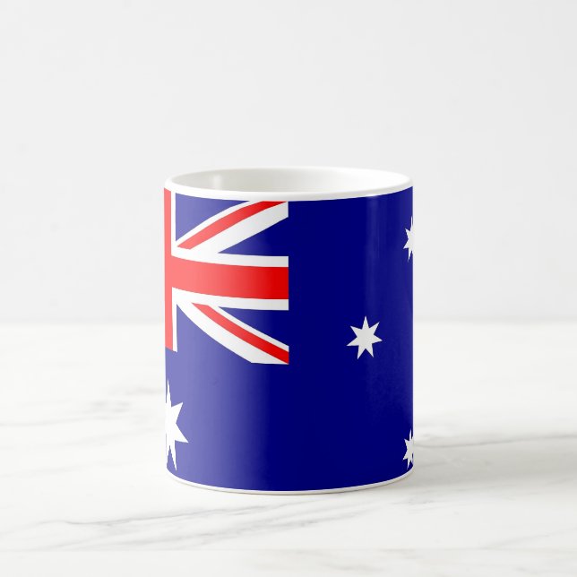 Taza De Café Mug con bandera de Australia (Centro)