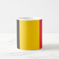 Mug con bandera de Bélgica