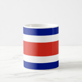 Taza De Café Mug con bandera de Costa Rica