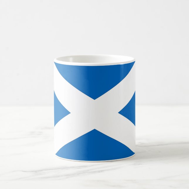 Taza De Café Mug con bandera de Escocia (Centro)
