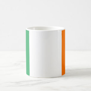 Taza De Café Mug con bandera de Irlanda