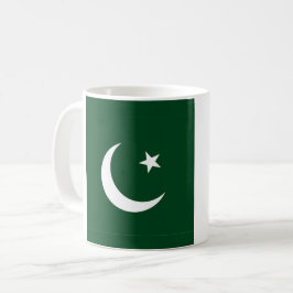 Taza De Café Mug con bandera de Pakistán