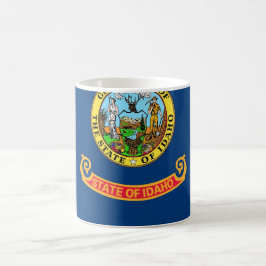Taza De Café Mug con bandera del estado de Idaho - Estados Unid