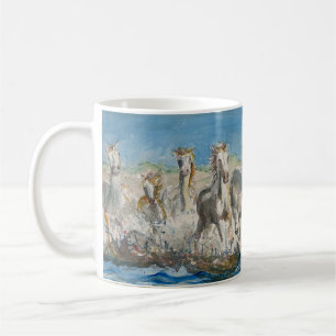 Taza De Café Mug con caballos salvajes