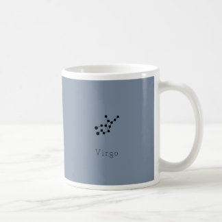 Taza De Café Mug con constelación de Virgo Zodiac