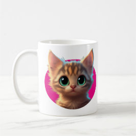 Taza De Café Mug con diseño Cute cat