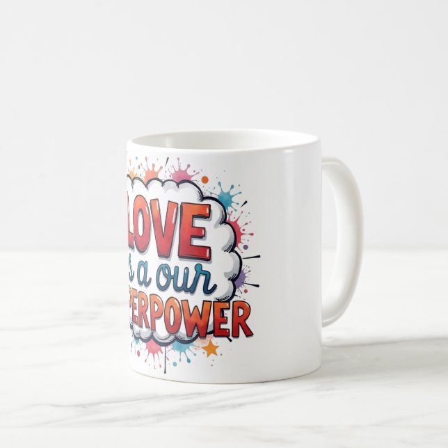 Taza De Café Mug con diseño El día de San Valentín (Anverso derecho)
