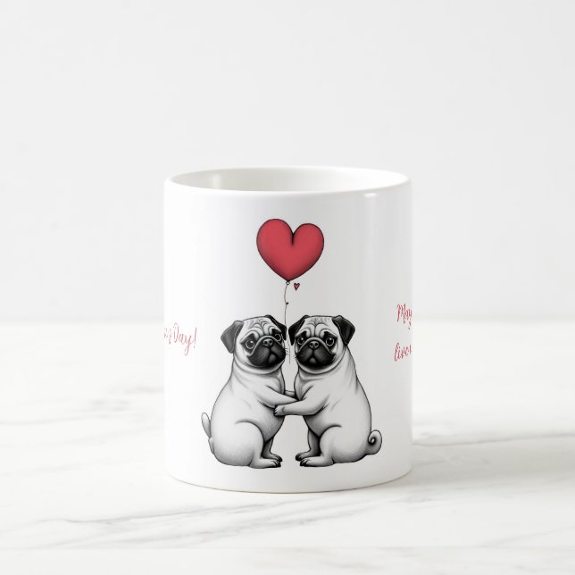 Taza De Café Mug con diseño El día de San Valentín (Centro)