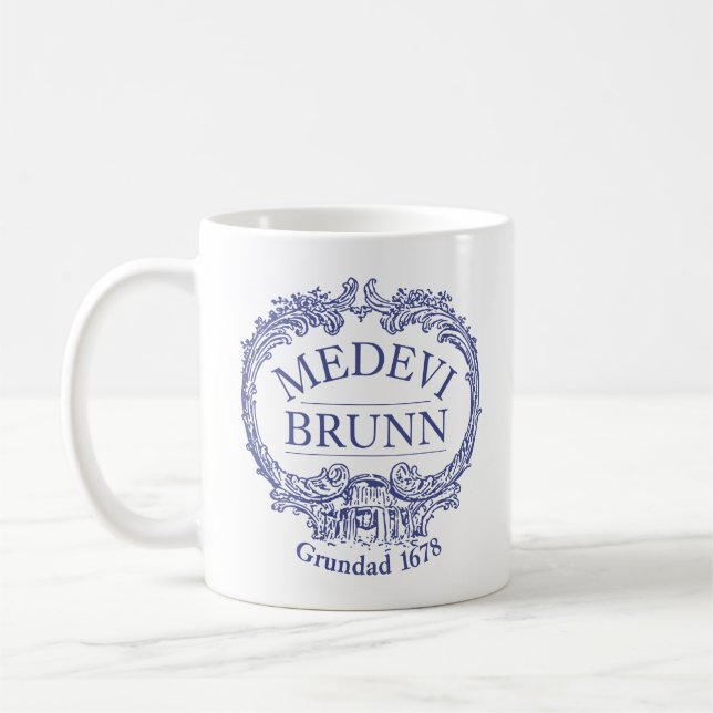Taza De Café Mug con el logotipo de Medevi Brunn (Izquierda)
