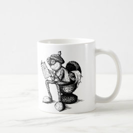 Taza De Café Mug con elfos de bellota