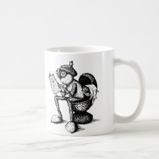 Taza De Café Mug con elfos de bellota