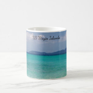 Taza De Café Mug con escena caribeña