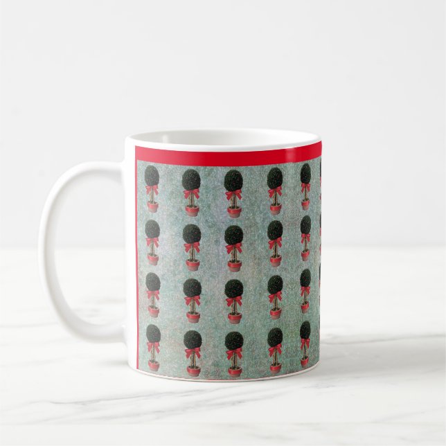 Taza De Café Mug con estampado festivo (Izquierda)